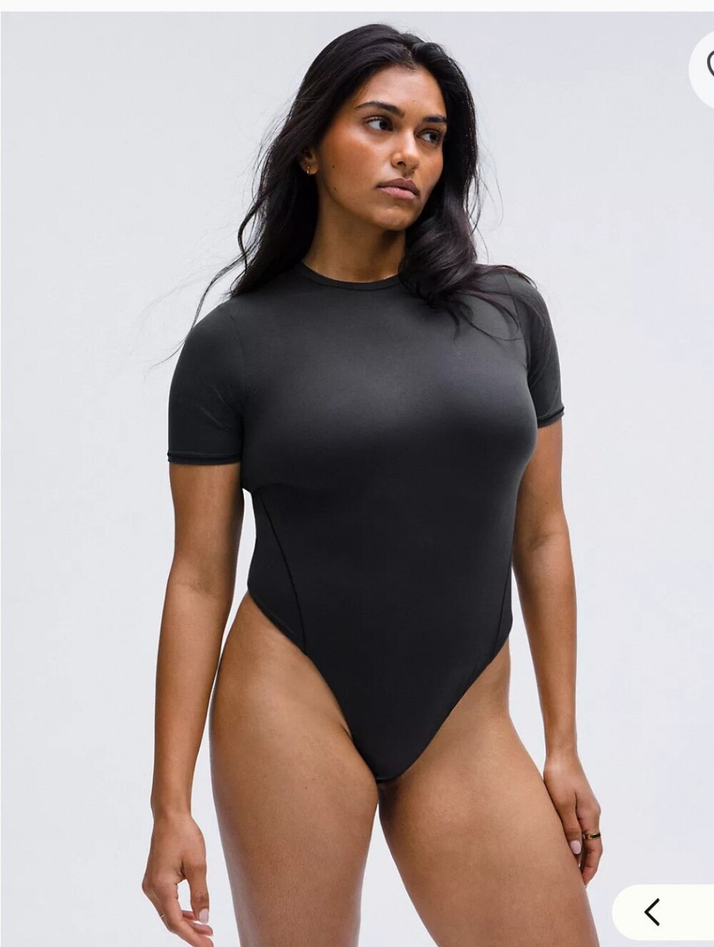 Lululemon Wundermost Crew Neck Thong Bottom Bodysuit